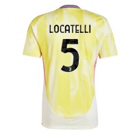 Juventus Manuel Locatelli #5 Auswärtstrikot 2024-25 Kurzarm